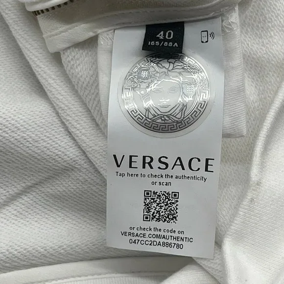 Versace hoodie for women with side zippers A87045 40 - Picture 6 of 6